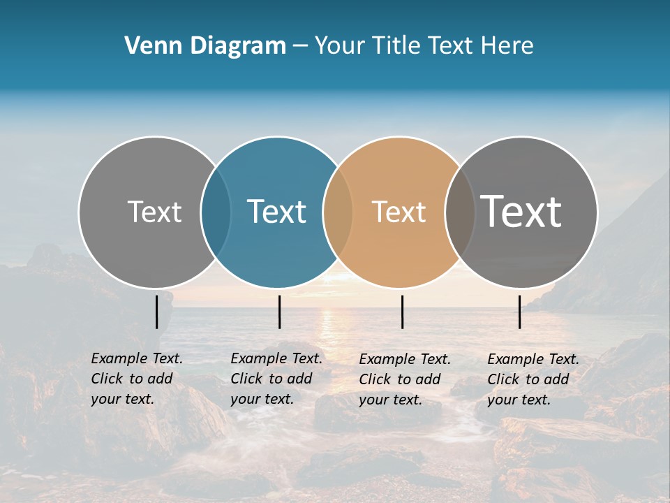 Rocks Water Landschaften PowerPoint Template