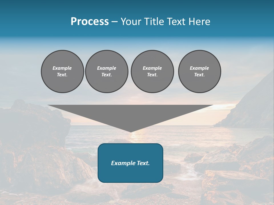 Rocks Water Landschaften PowerPoint Template