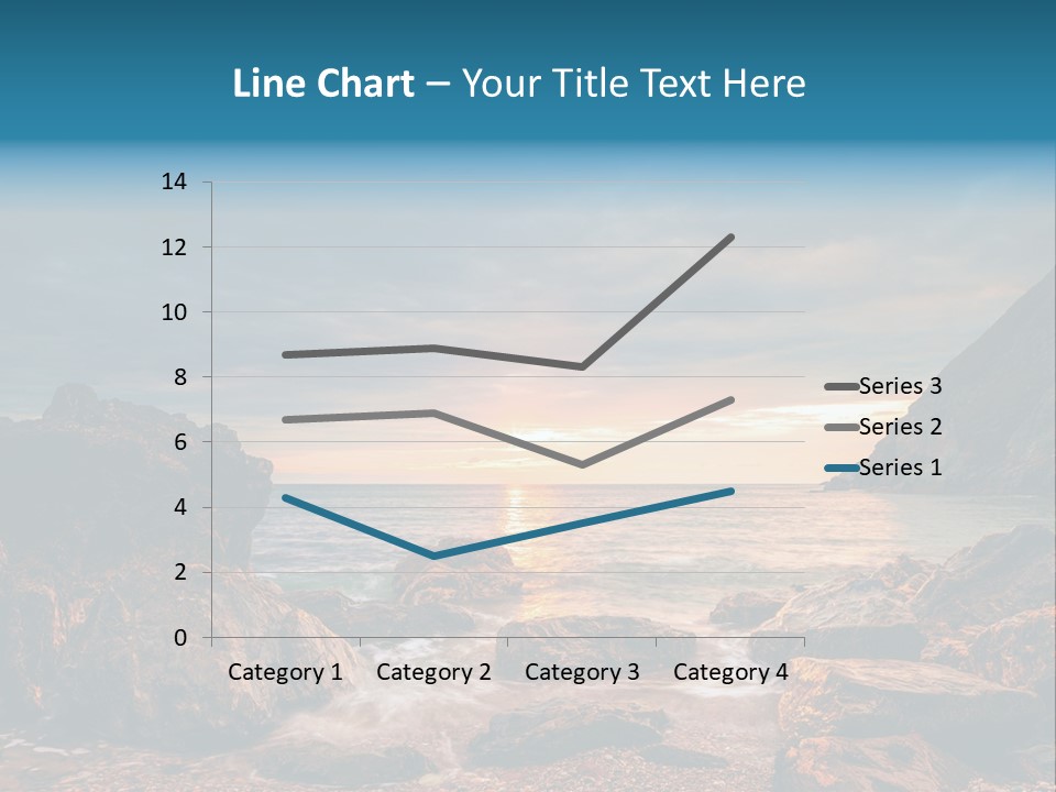 Rocks Water Landschaften PowerPoint Template
