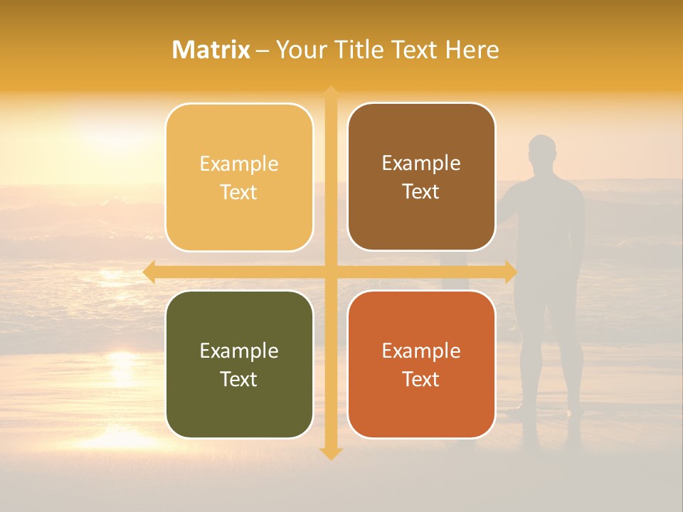 Sunset Sport Dawn PowerPoint Template