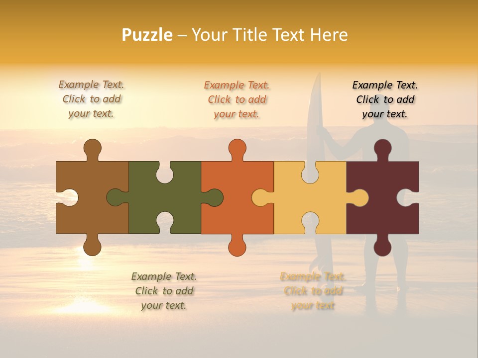 Sunset Sport Dawn PowerPoint Template