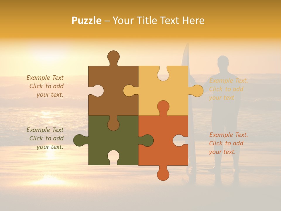 Sunset Sport Dawn PowerPoint Template