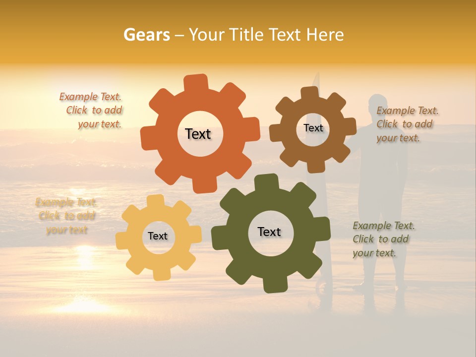 Sunset Sport Dawn PowerPoint Template