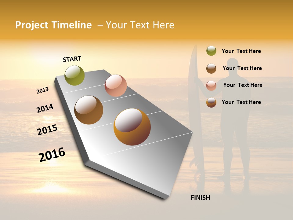 Sunset Sport Dawn PowerPoint Template