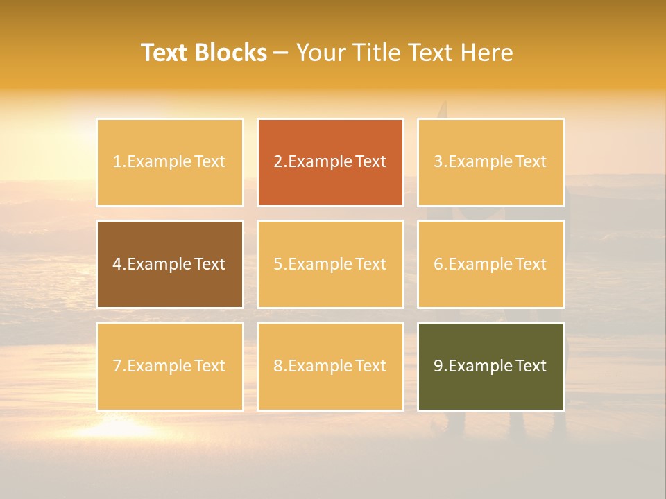 Sunset Sport Dawn PowerPoint Template