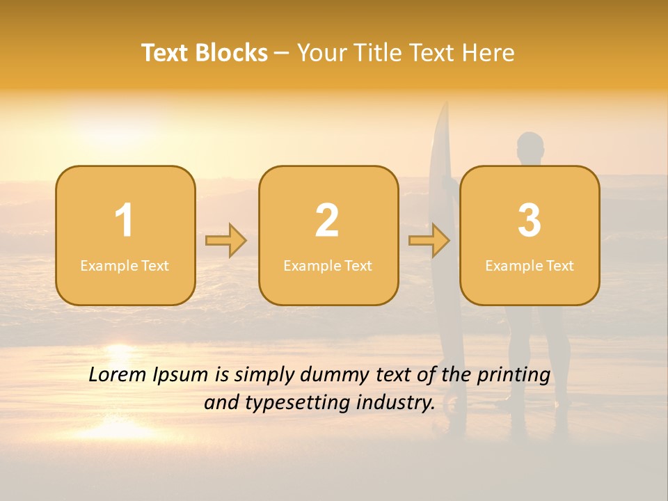 Sunset Sport Dawn PowerPoint Template