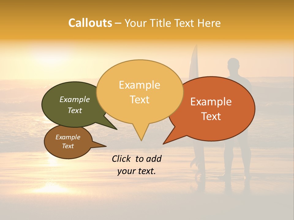 Sunset Sport Dawn PowerPoint Template