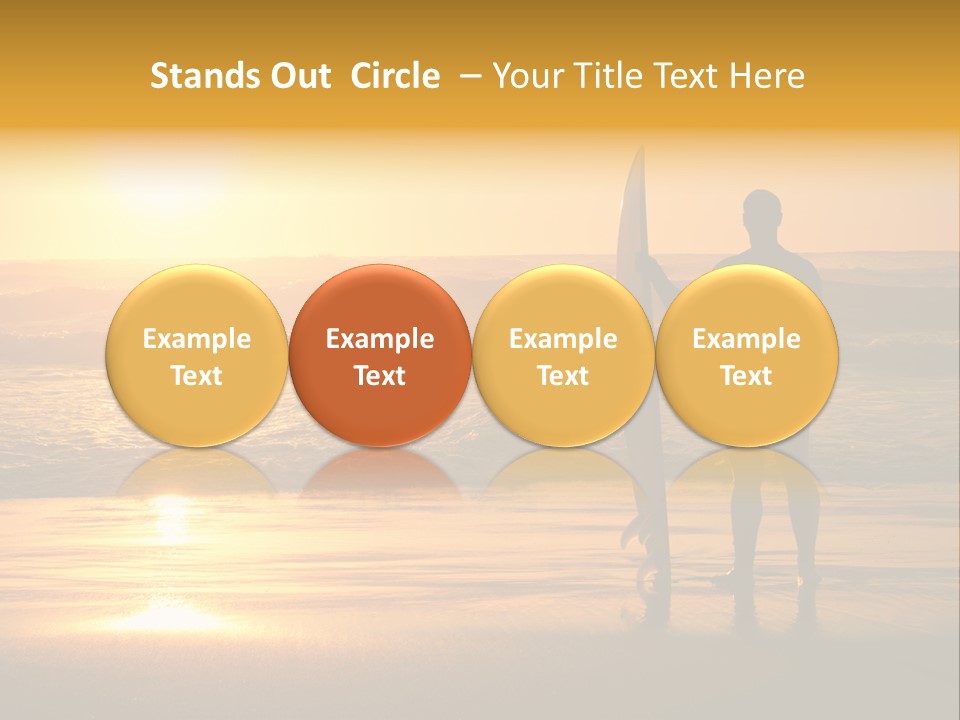 Sunset Sport Dawn PowerPoint Template