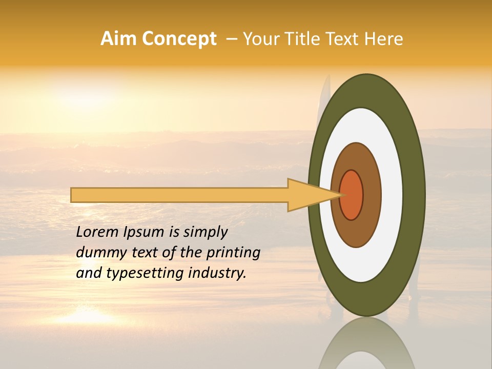 Sunset Sport Dawn PowerPoint Template