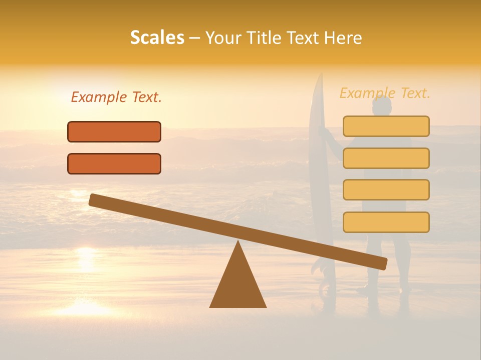 Sunset Sport Dawn PowerPoint Template