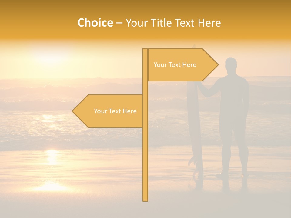 Sunset Sport Dawn PowerPoint Template