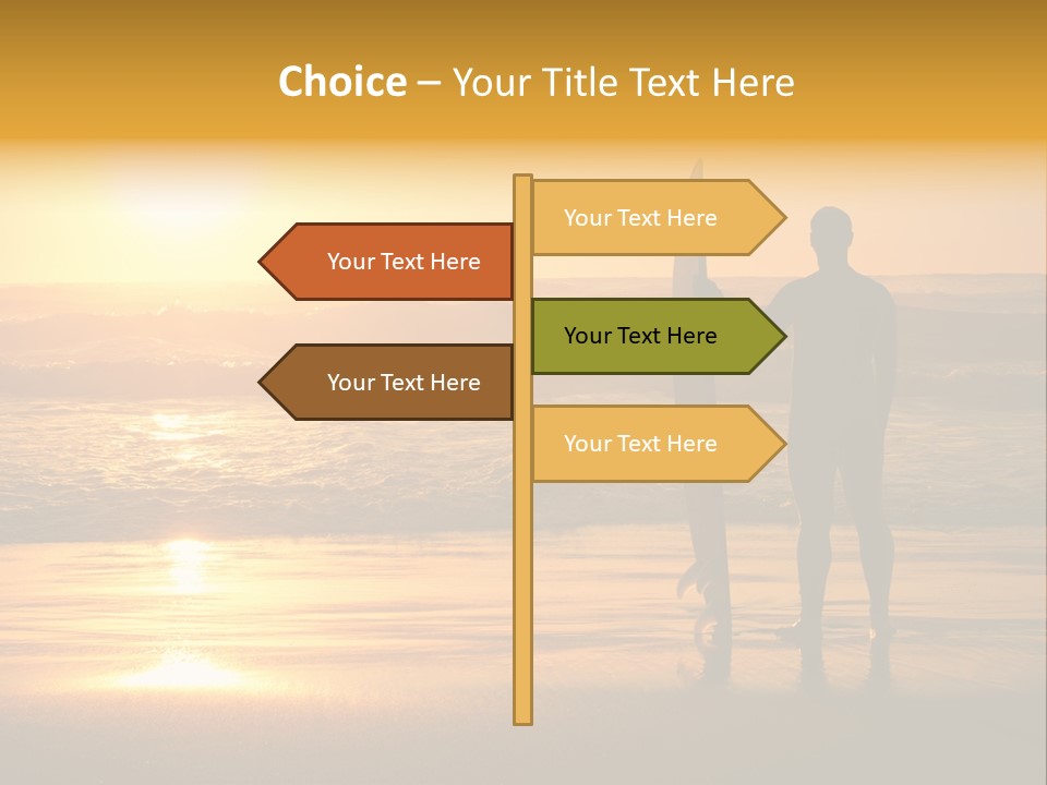 Sunset Sport Dawn PowerPoint Template