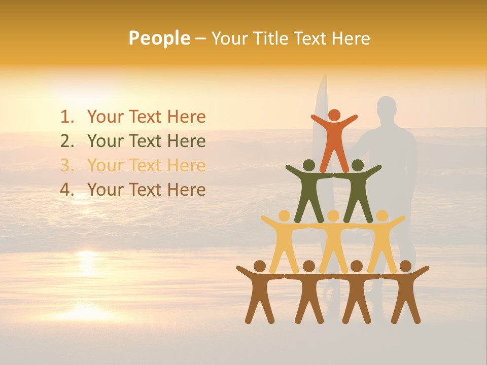 Sunset Sport Dawn PowerPoint Template