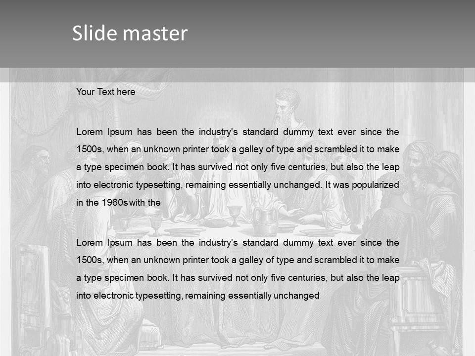 Figure Time Aged PowerPoint Template