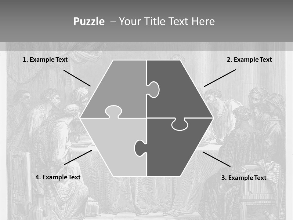 Figure Time Aged PowerPoint Template