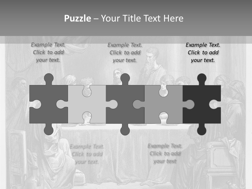 Figure Time Aged PowerPoint Template