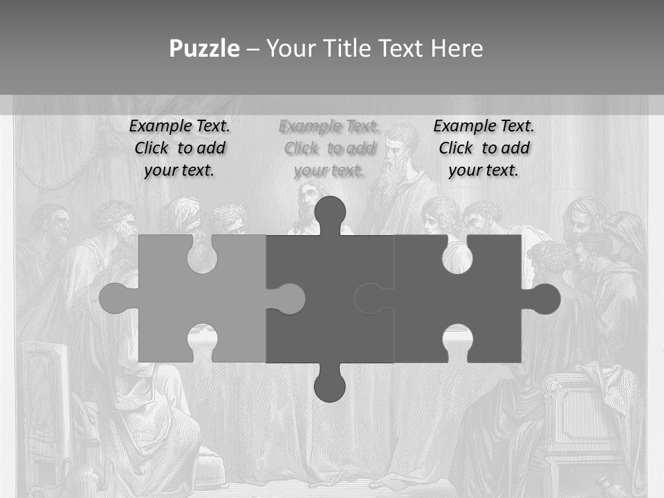 Figure Time Aged PowerPoint Template