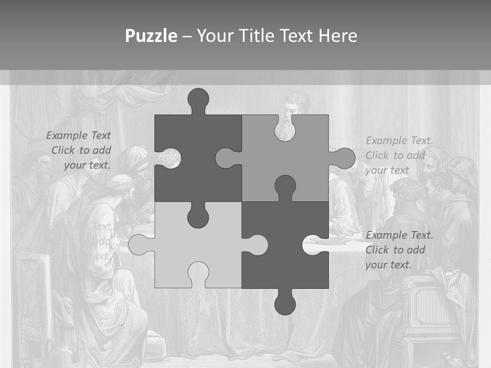 Figure Time Aged PowerPoint Template