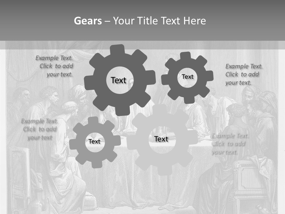 Figure Time Aged PowerPoint Template