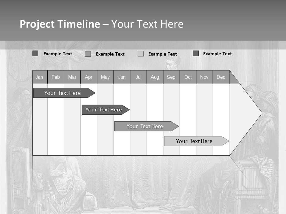 Figure Time Aged PowerPoint Template