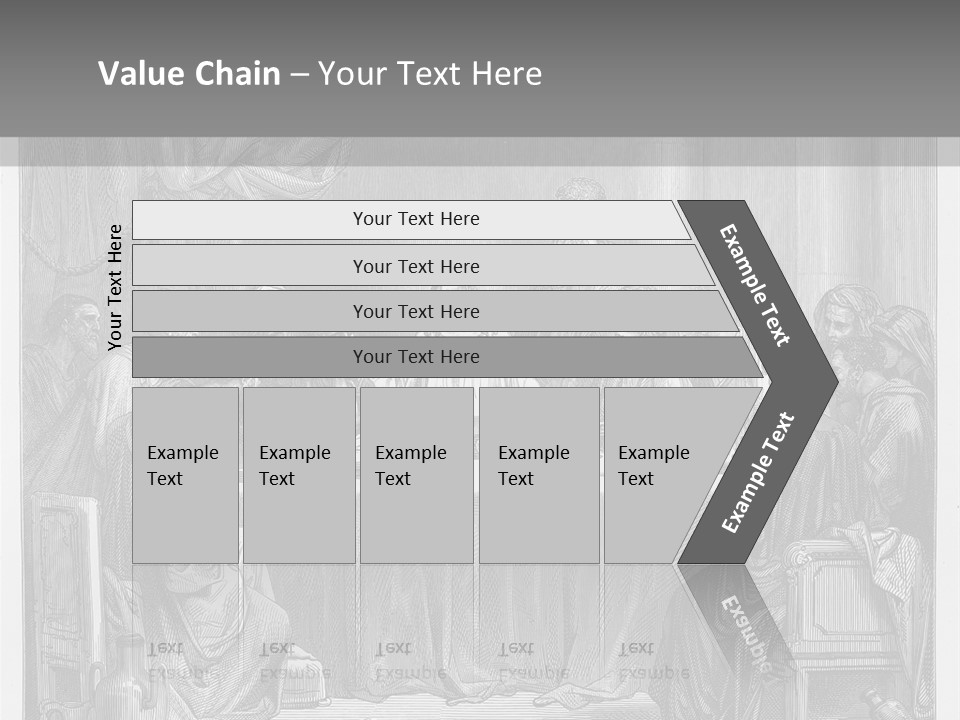 Figure Time Aged PowerPoint Template