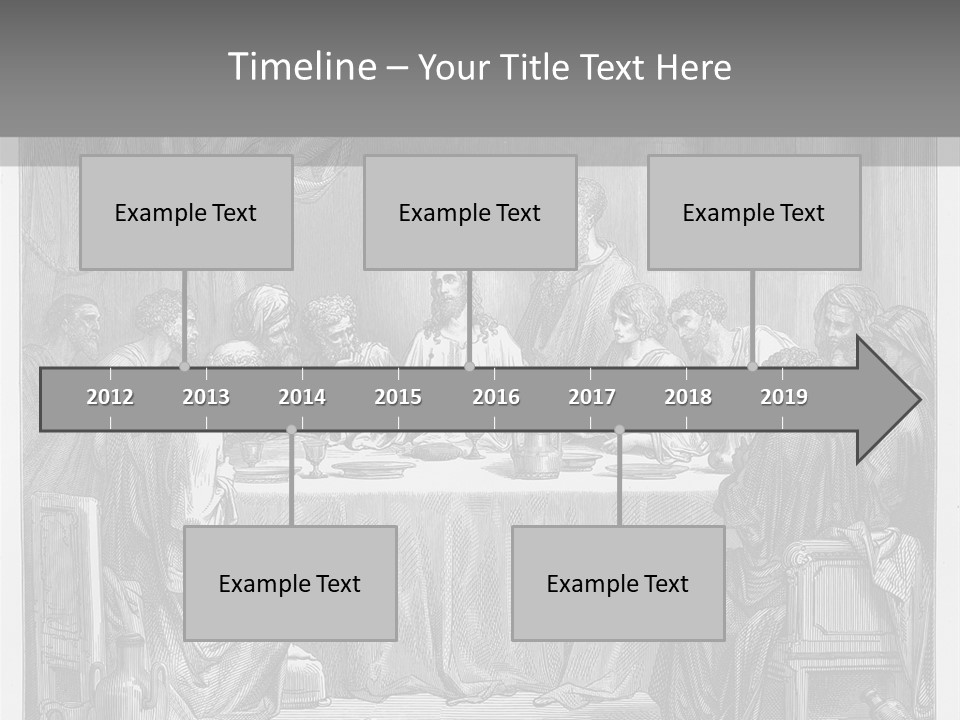 Figure Time Aged PowerPoint Template
