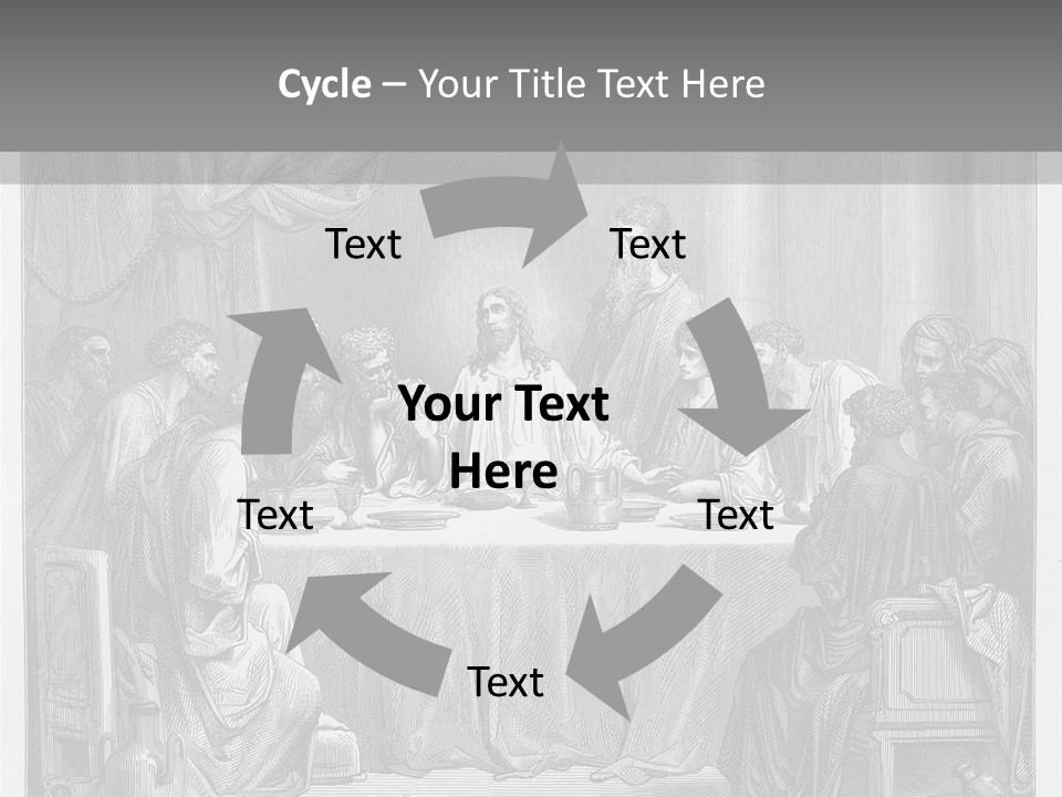 Figure Time Aged PowerPoint Template
