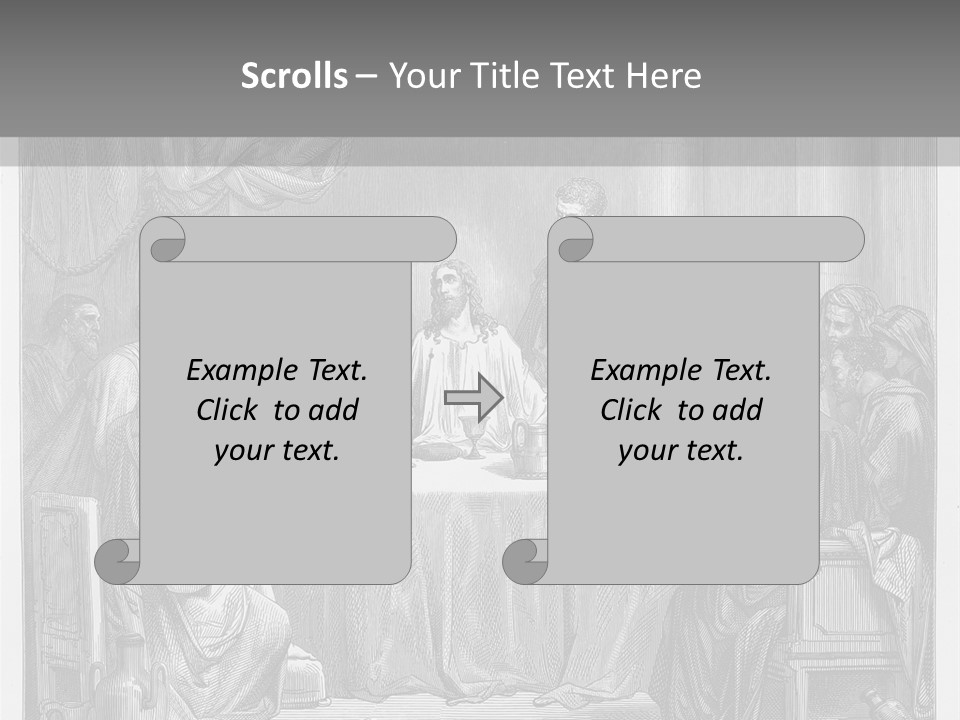 Figure Time Aged PowerPoint Template