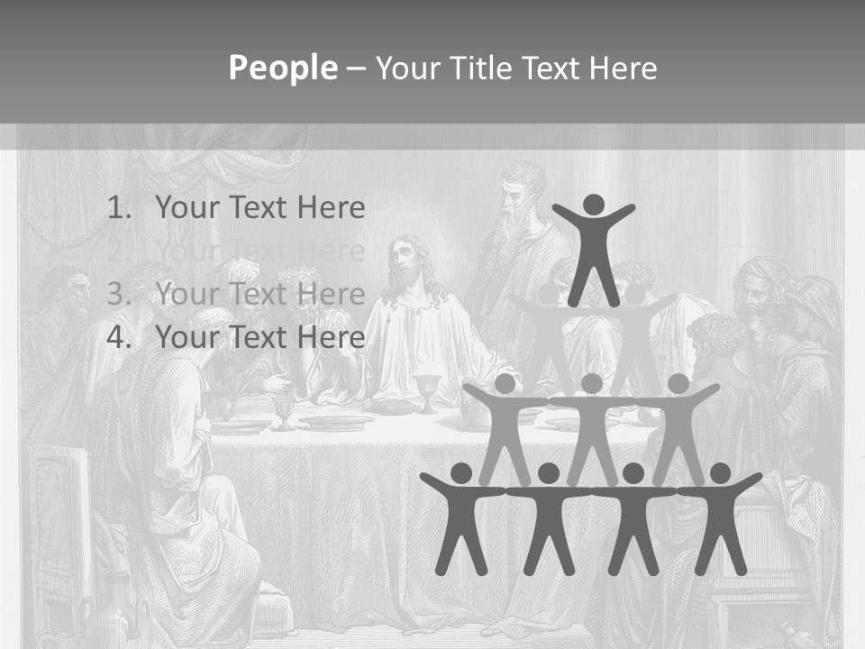 Figure Time Aged PowerPoint Template