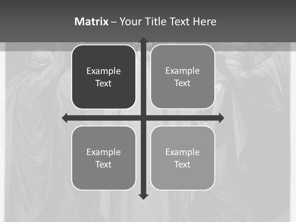 Holy Christ Old PowerPoint Template