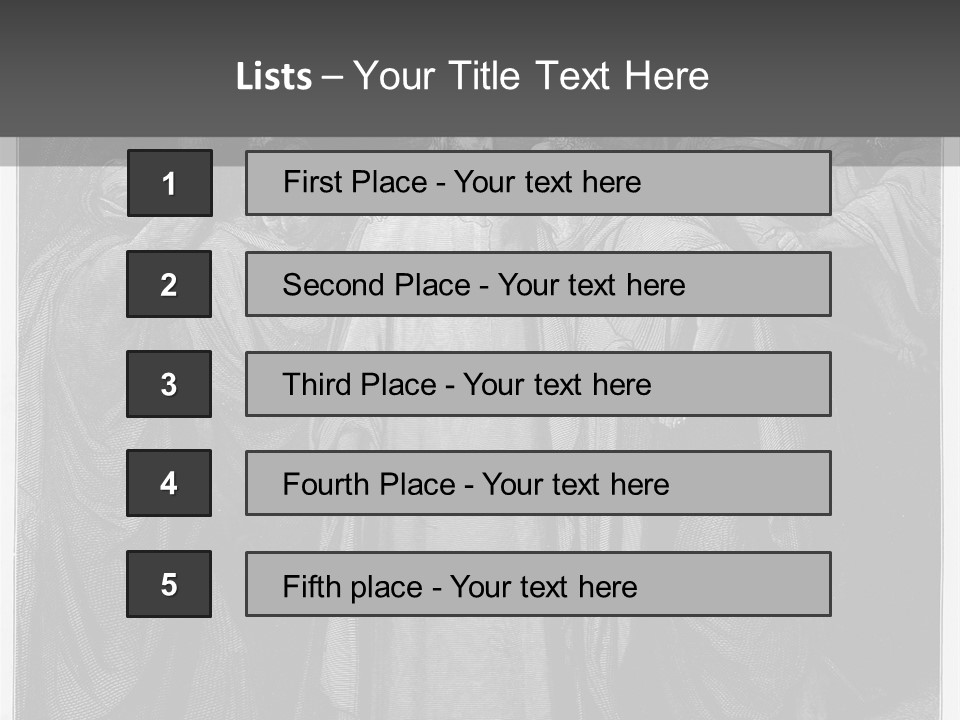Holy Christ Old PowerPoint Template
