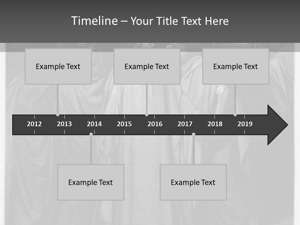 Holy Christ Old PowerPoint Template