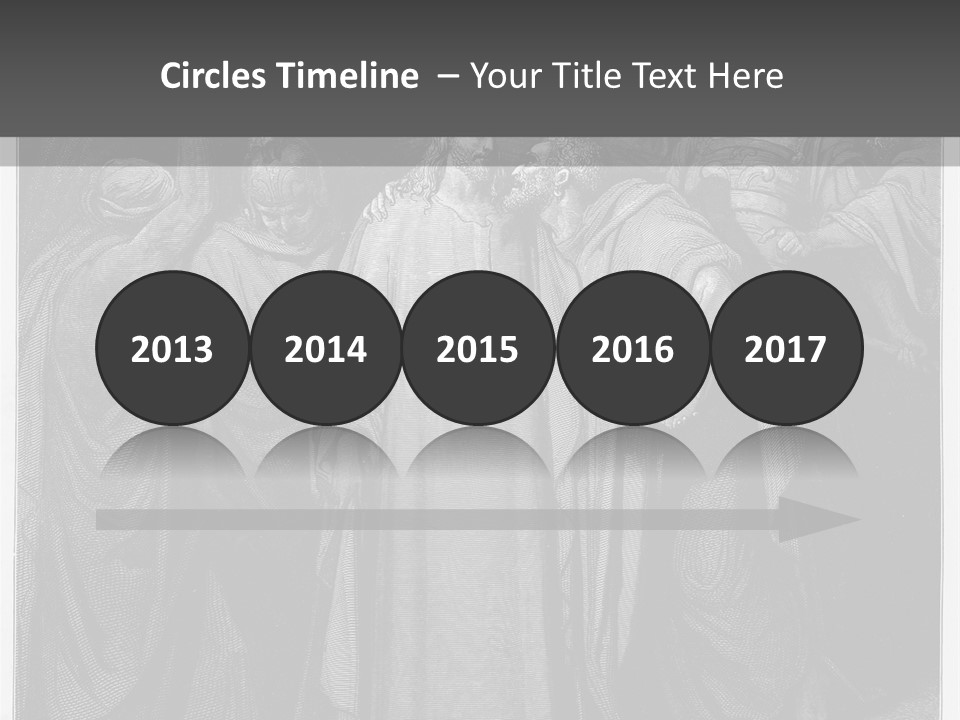 Holy Christ Old PowerPoint Template