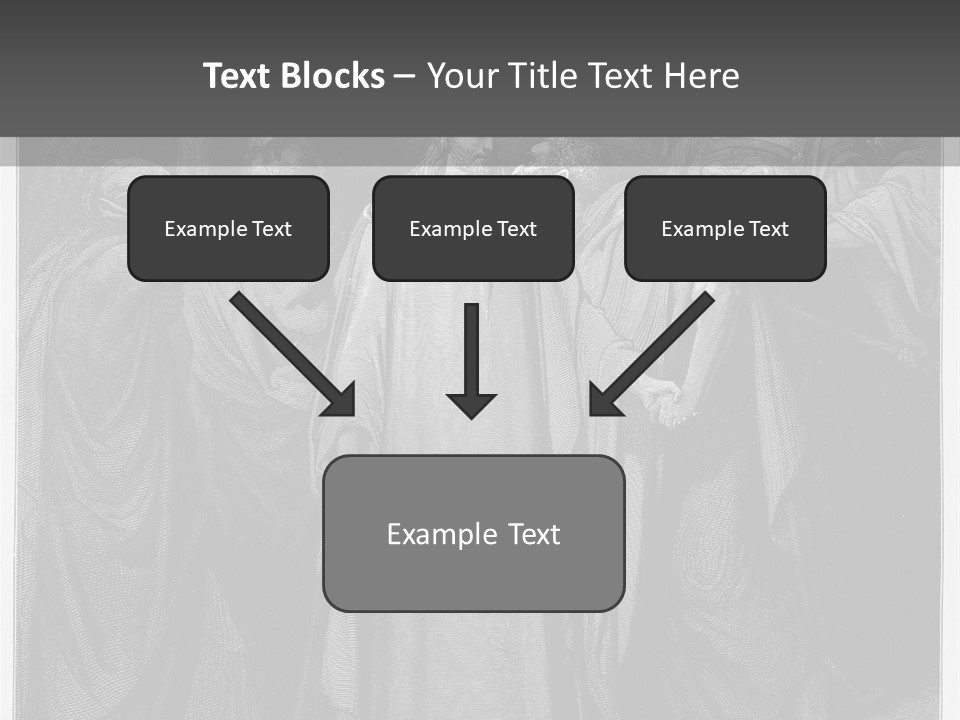 Holy Christ Old PowerPoint Template
