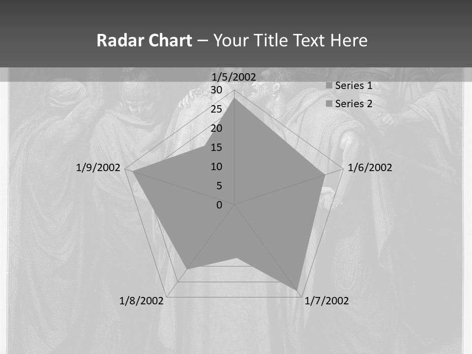 Holy Christ Old PowerPoint Template