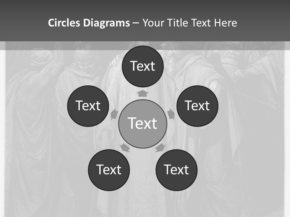 Holy Christ Old PowerPoint Template