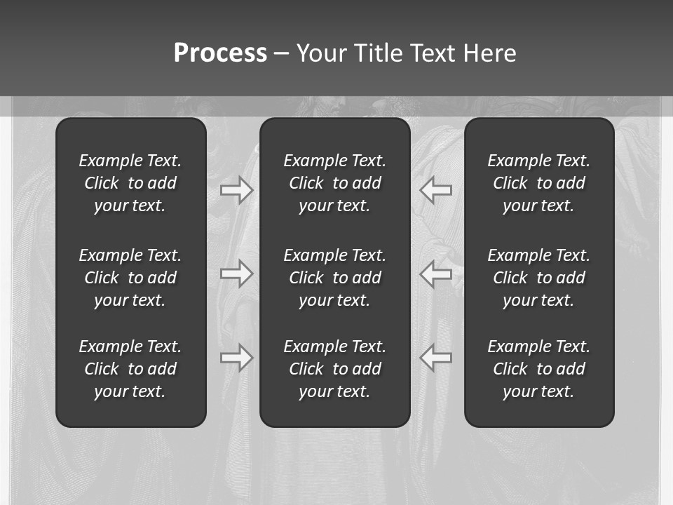 Holy Christ Old PowerPoint Template