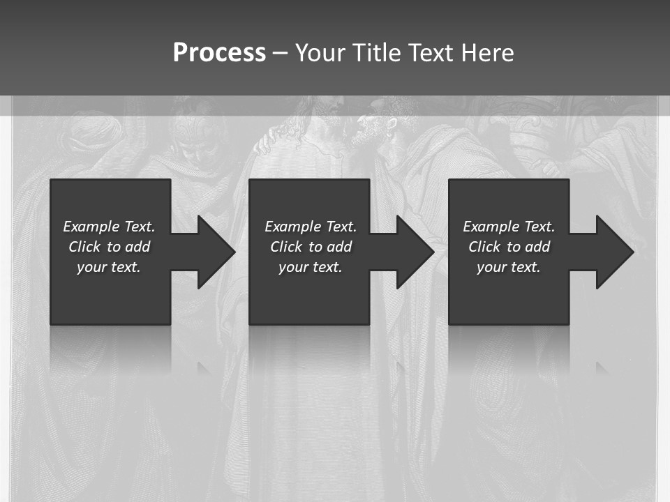 Holy Christ Old PowerPoint Template