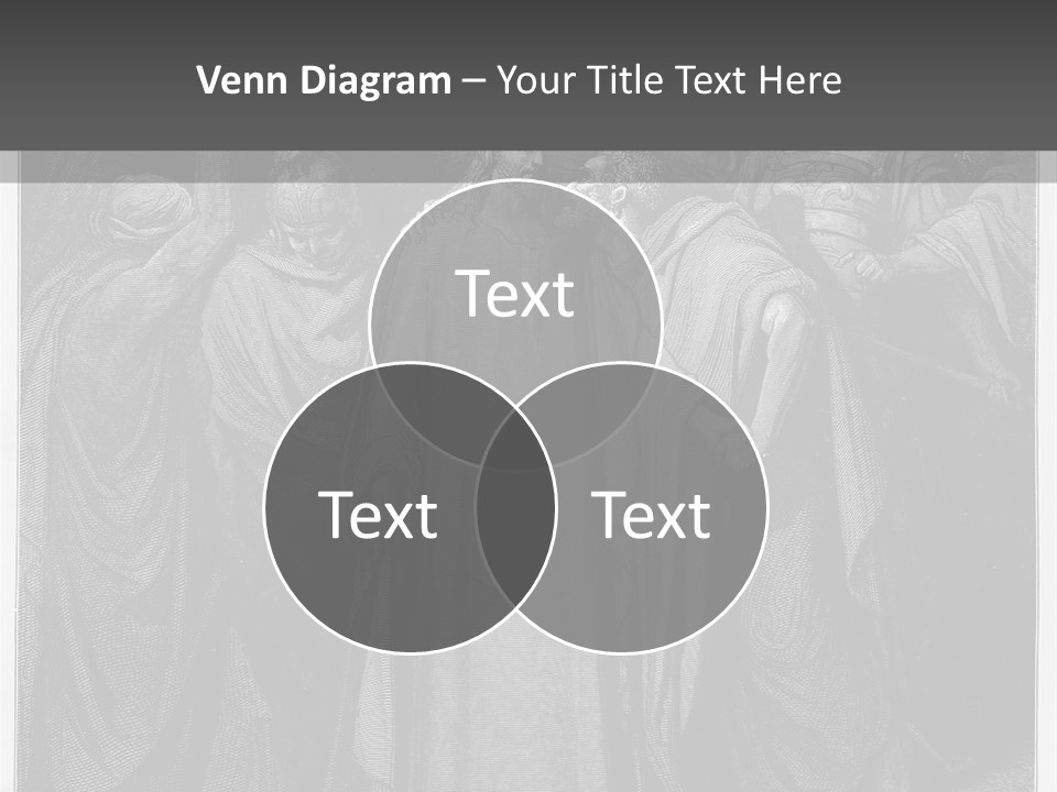 Holy Christ Old PowerPoint Template