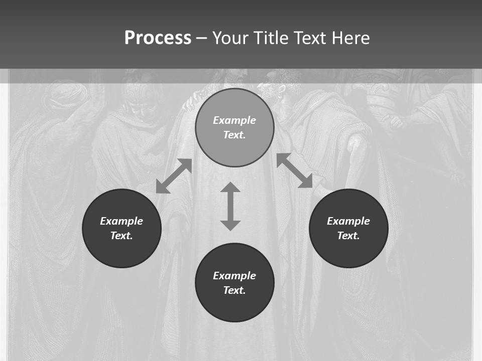 Holy Christ Old PowerPoint Template