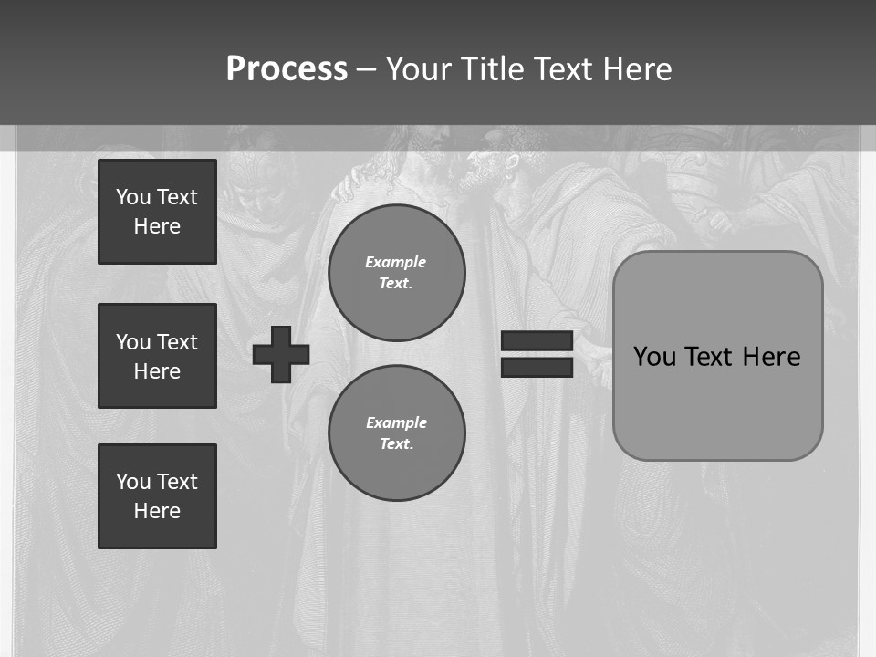 Holy Christ Old PowerPoint Template