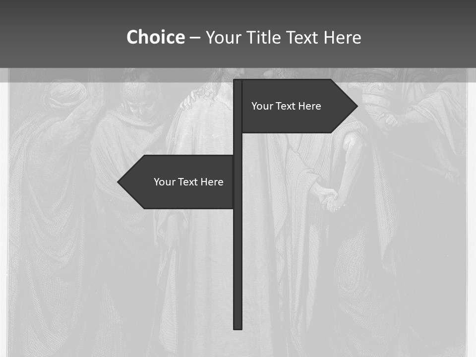 Holy Christ Old PowerPoint Template