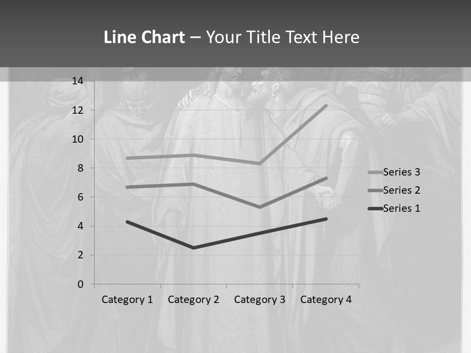Holy Christ Old PowerPoint Template