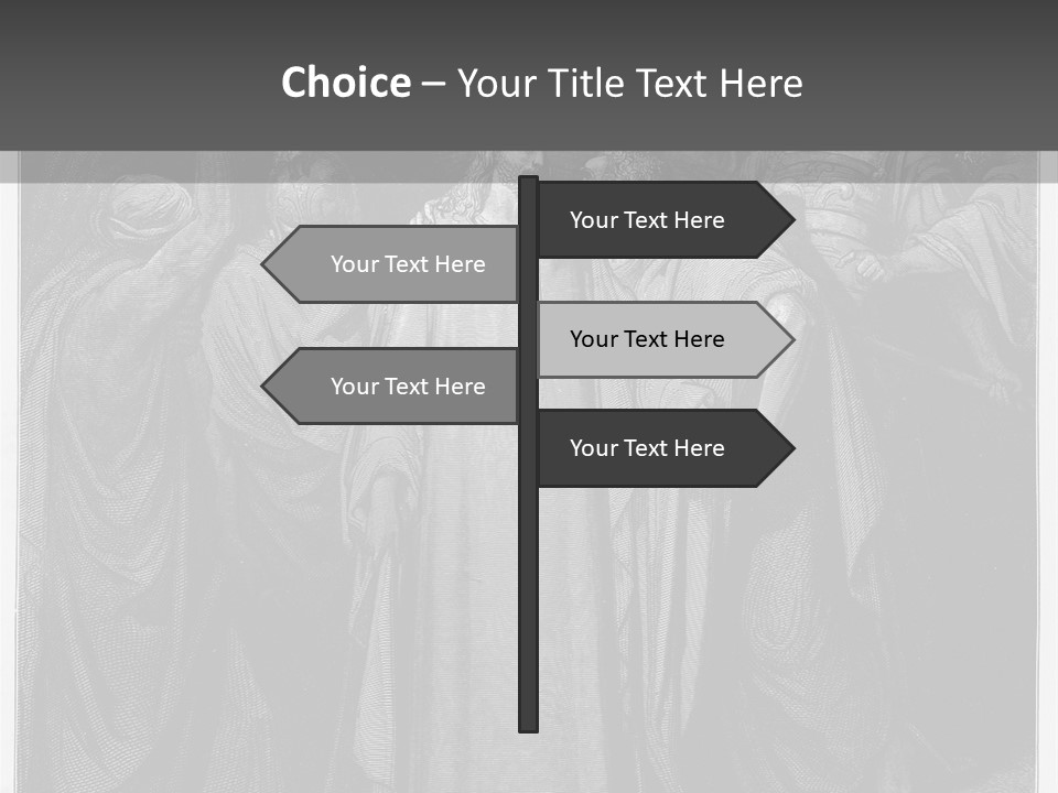 Holy Christ Old PowerPoint Template