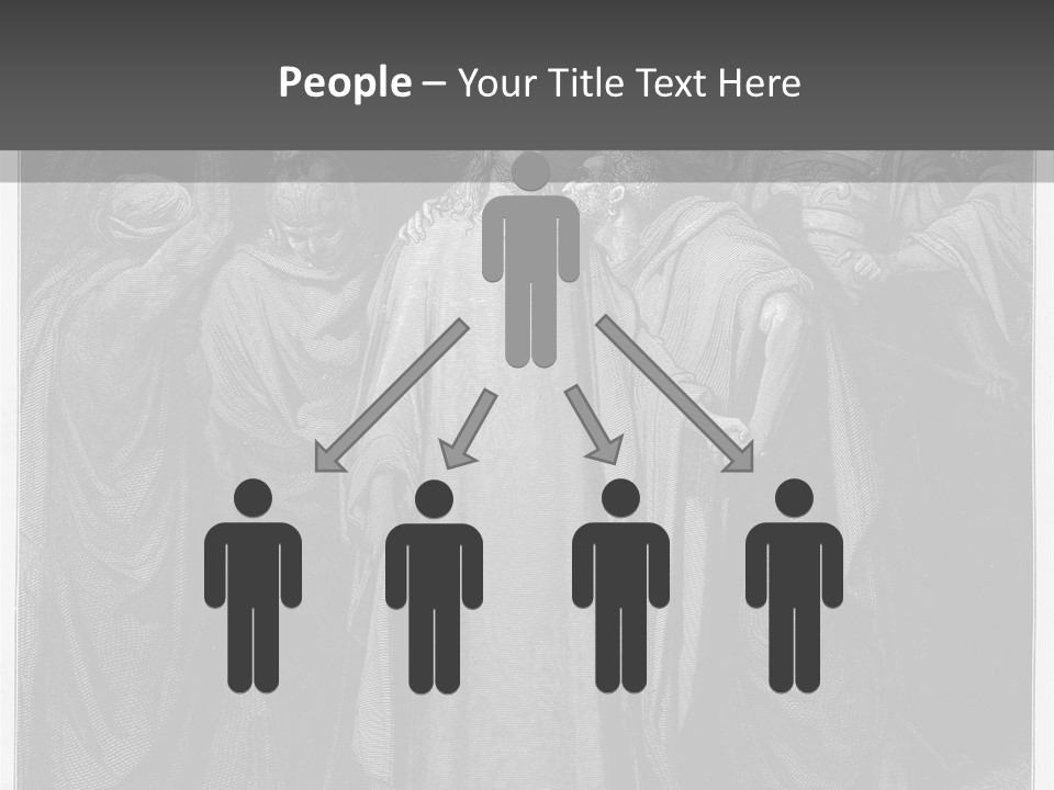 Holy Christ Old PowerPoint Template