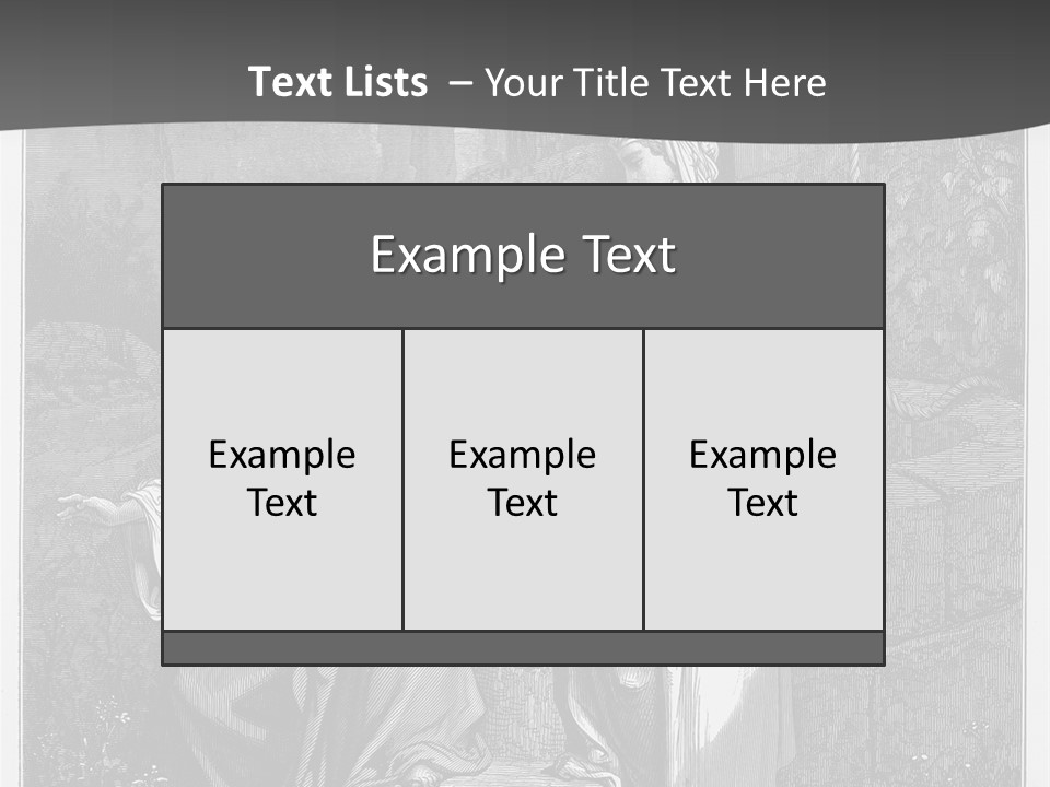 Lord Drawing Event PowerPoint Template