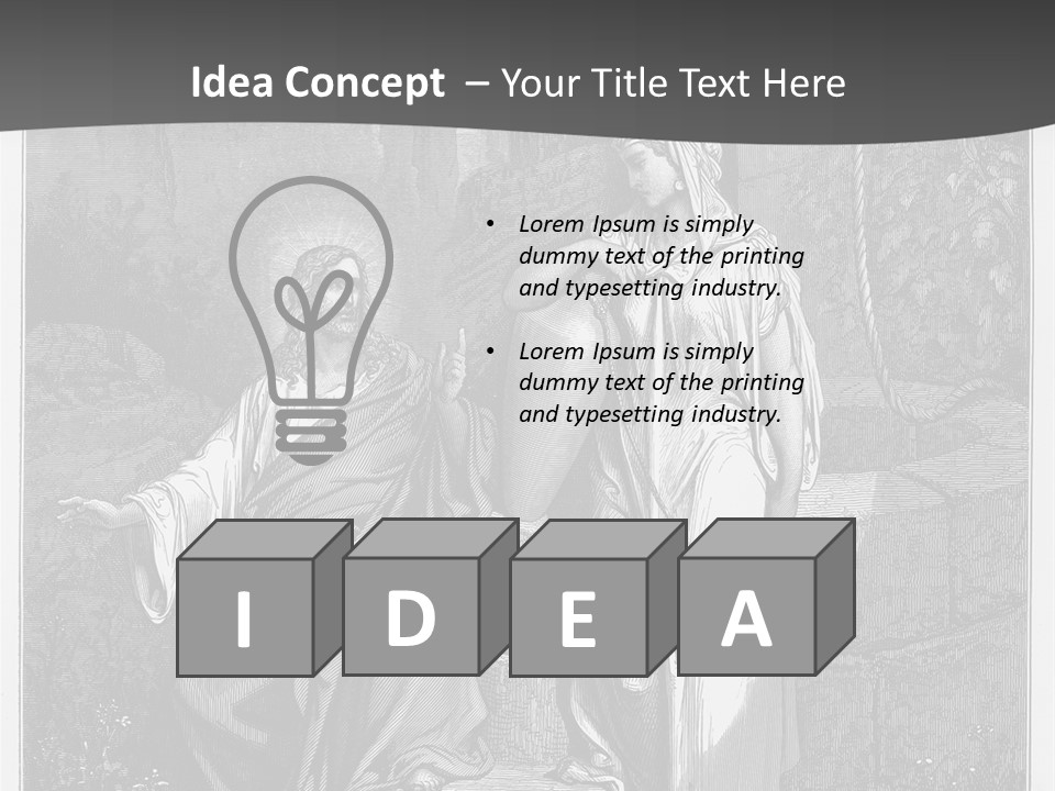 Lord Drawing Event PowerPoint Template