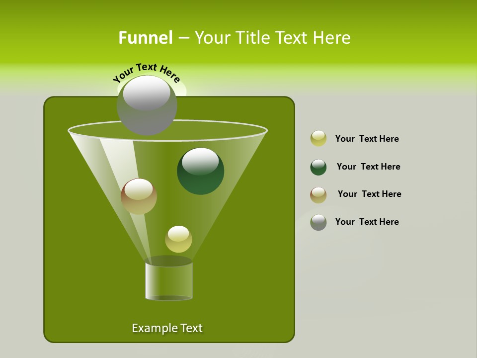 Business Fluorescent Power PowerPoint Template