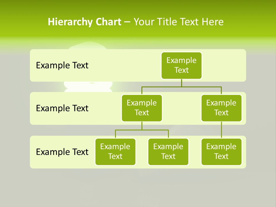 Business Fluorescent Power PowerPoint Template
