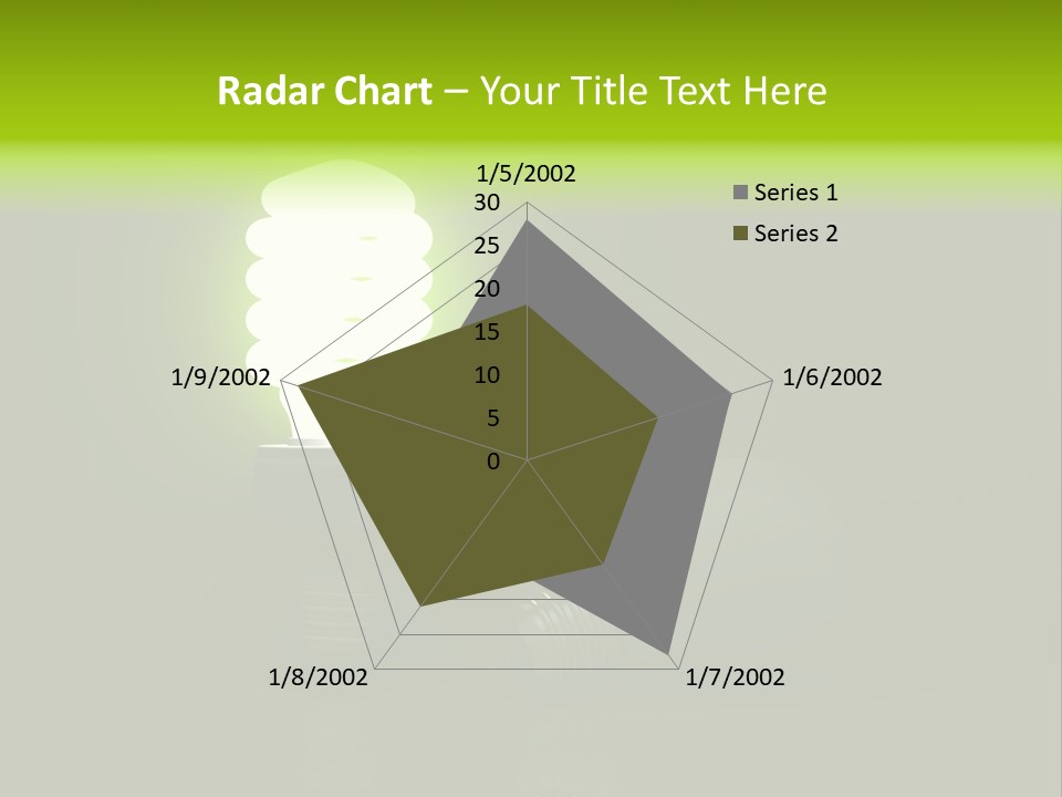 Business Fluorescent Power PowerPoint Template